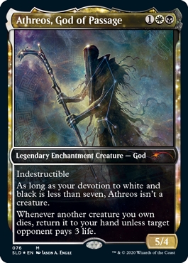 Athreos, God of Passage Secret Lair Drop - Constellations Frame